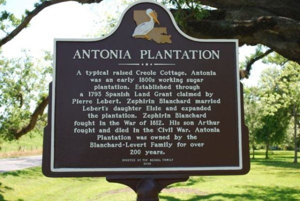 Anonia Plantation Historical Marker